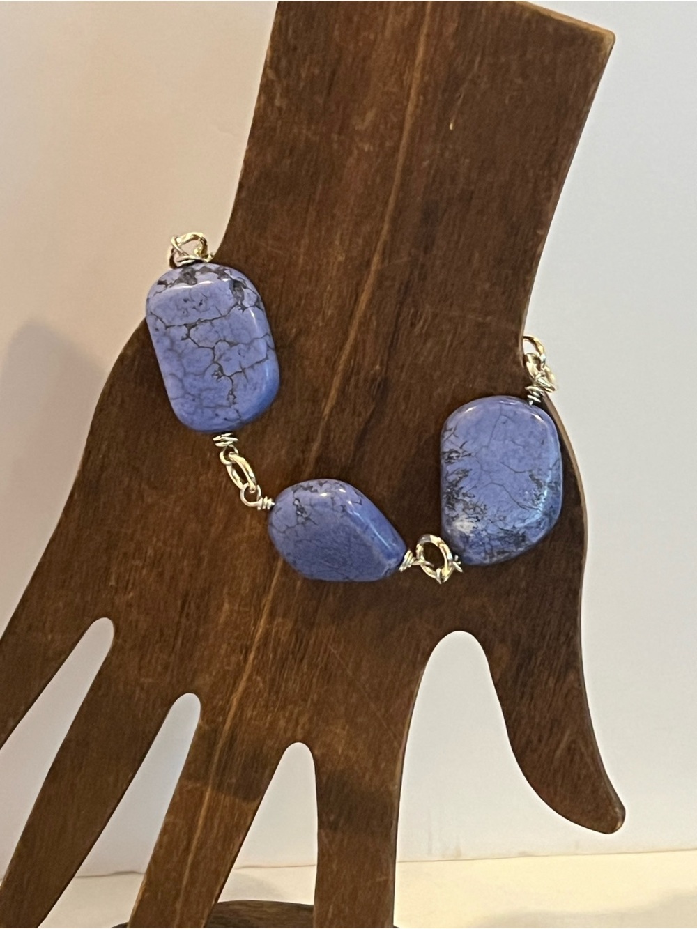 Howlite Link Bracelet